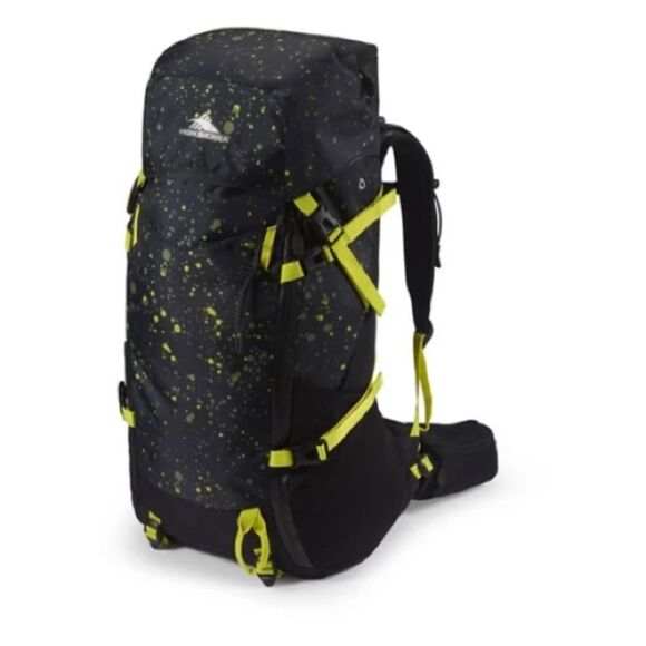 High Sierra Pathway 2.0 Youth 50L In Splatter Print Hiking Backpack - Picture 1 of 11